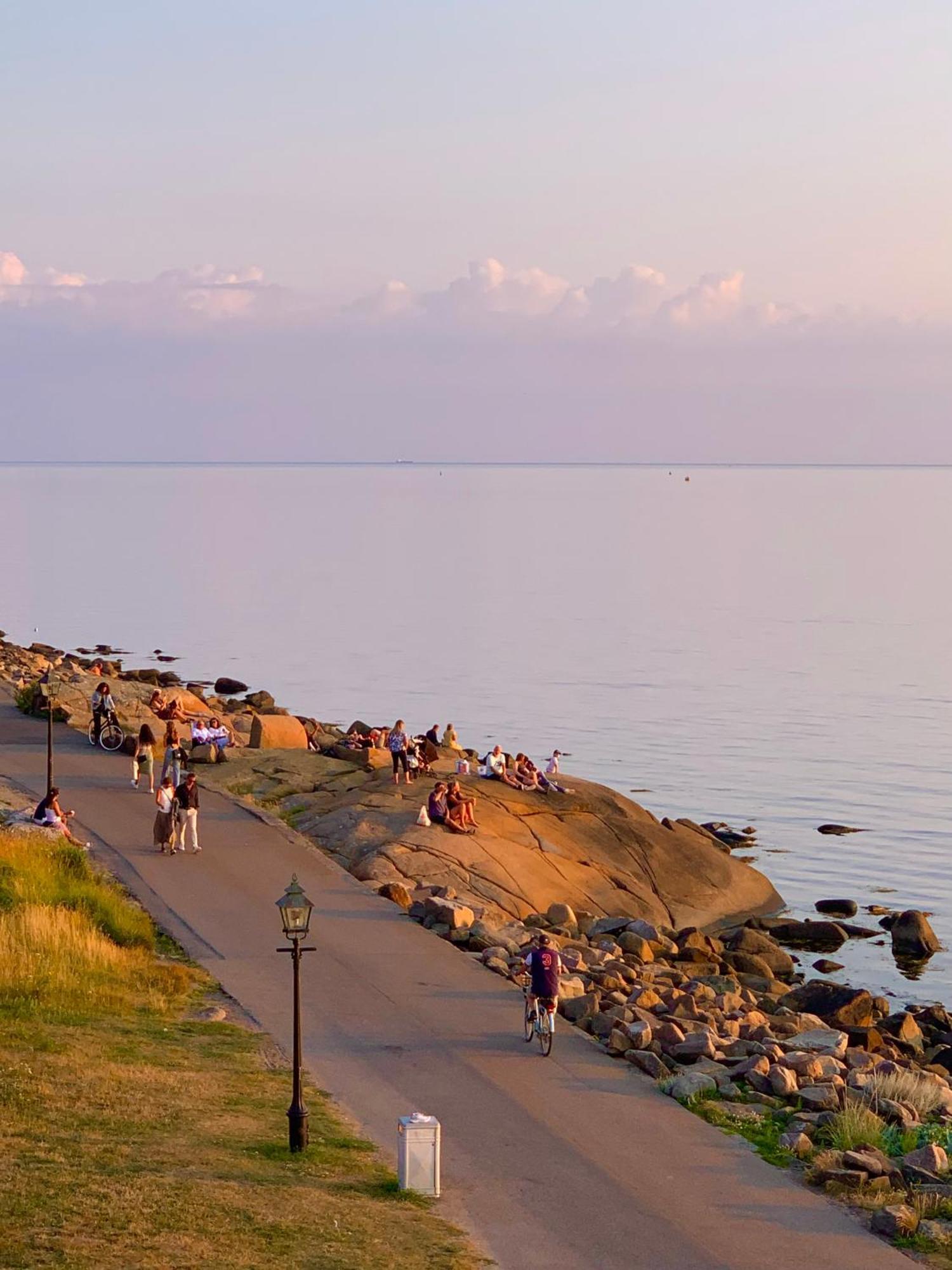 Bed and Breakfast Faestningens Варберг Экстерьер фото